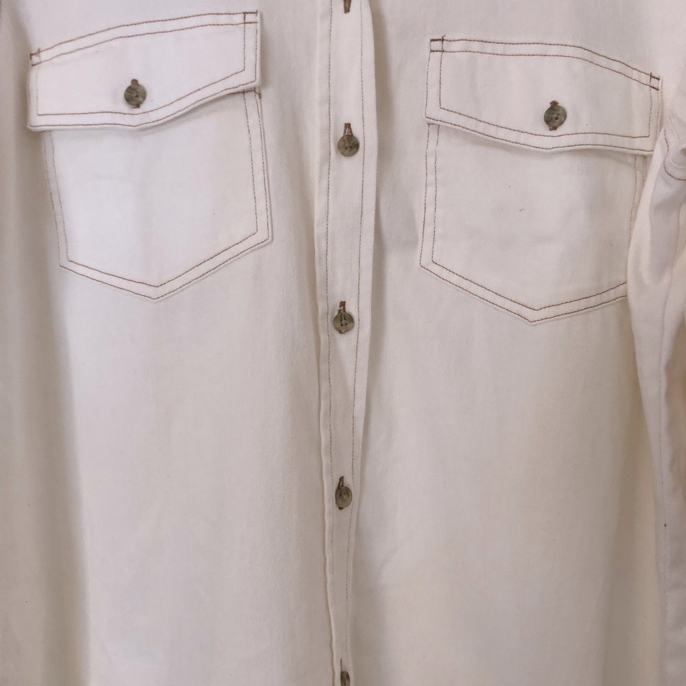 AE White Shacket - Picture 3 of 6